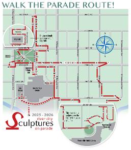 Photo of Sculpture Walk small map image
